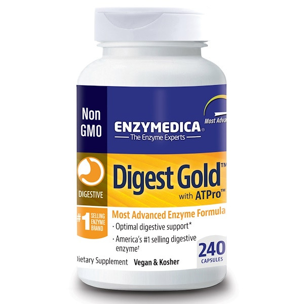 <img alt="Enzymedica, Digest Gold with ATPro, 240 Capsules" title="Enzymedica, Digest Gold with ATPro, 240 Capsules,670480272107"