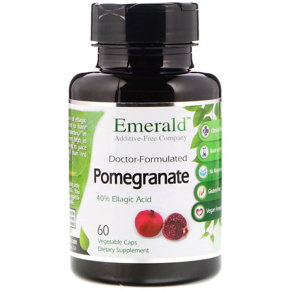 <img alt="Emerald Labs Pomegranate -- 60 Vegetable Capsules" title="Emerald Labs Pomegranate -- 60 Vegetable Capsules,743650001477"