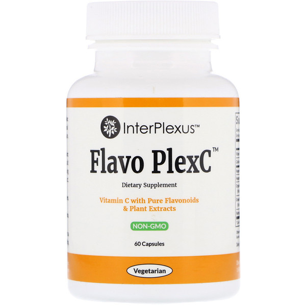 <img alt="InterPlexus , Flavo PlexC, 60 Capsules" title="InterPlexus , Flavo PlexC, 60 Capsules,766897258572"