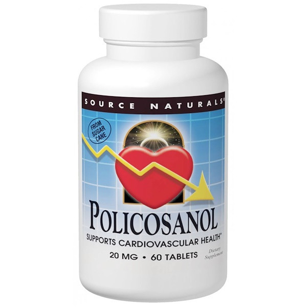 <img alt="Source Naturals, Policosanol, 20 mg, 60 Tablets" title="Source Naturals, Policosanol, 20 mg, 60 Tablets,021078018872"