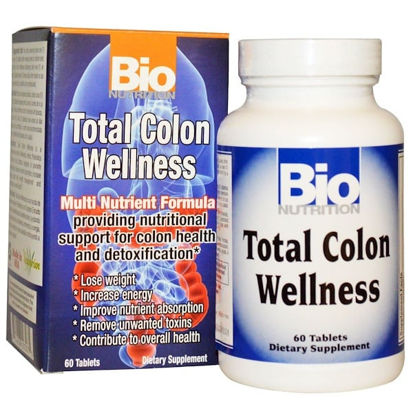 <img alt="Bio Nutrition Total Colon Wellness -- 60 Tablets" title="Bio Nutrition Total Colon Wellness -- 60 Tablets,854936003075"