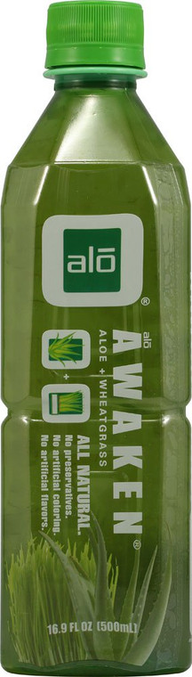 ALO, Awaken Aloe Plus Wheatgrass - 16.9 fl oz
