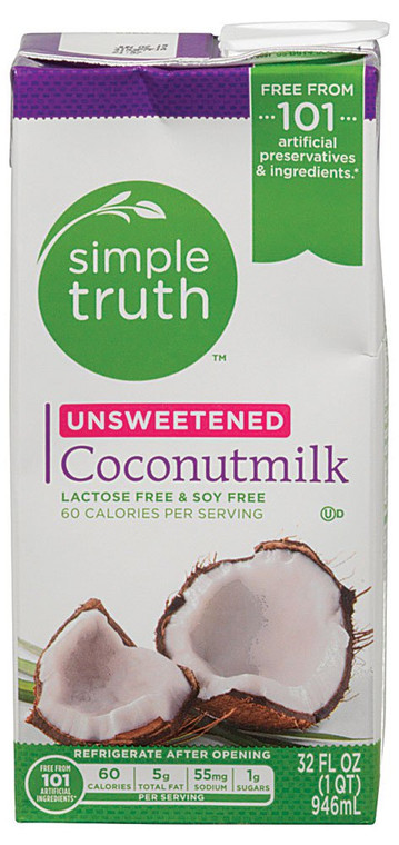 Simple Truth Unsweetened Coconutmilk - 32 fl oz