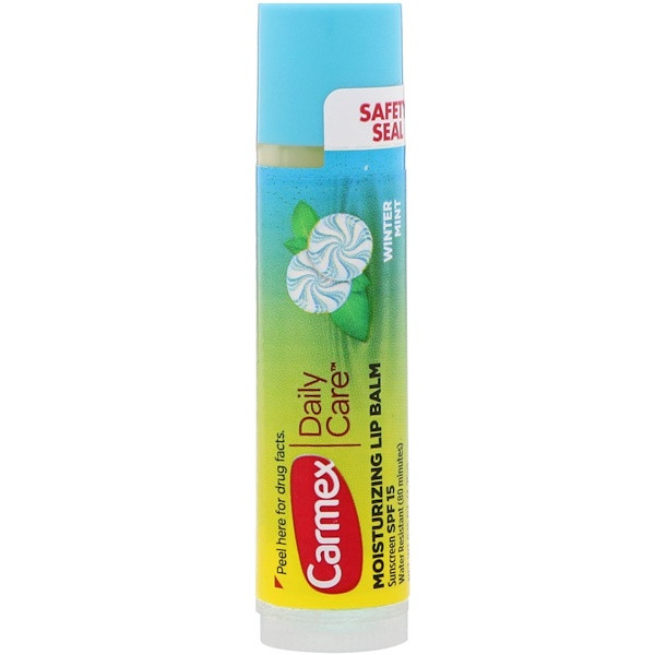 Carmex, Daily Care Lip Balm, Winter Mint, SPF 15, 0.15 oz (4.25 g)