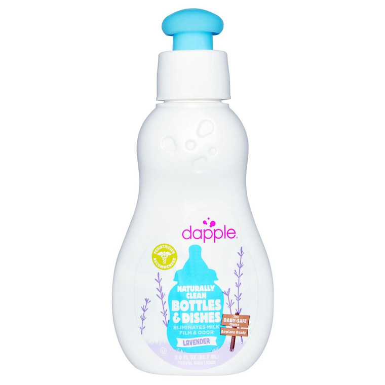 Dapple, Travel Dish Liquid, Lavender, 3 fl oz (88.7 ml)
