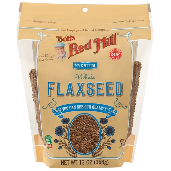 3 PACK of Bobs Red Mill Flaxseed -- 13 oz