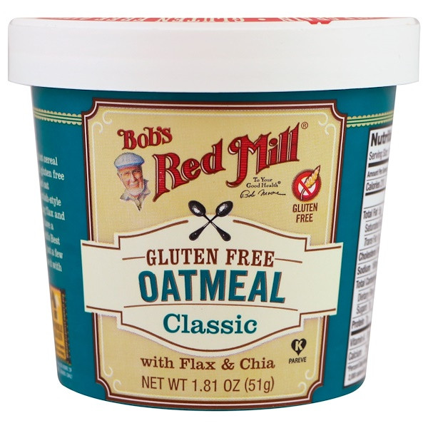 3 PACK of Bobs Red Mill, Oatmeal, Classic, 1.81 oz (51 g)