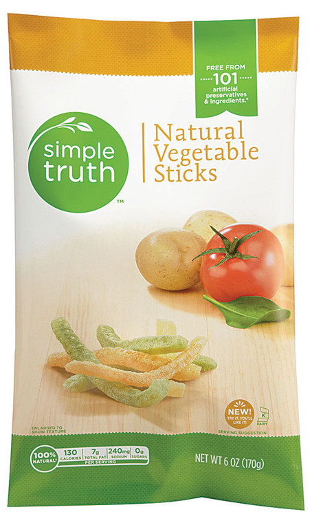 Simple Truth Vegetable Sticks - 6 oz