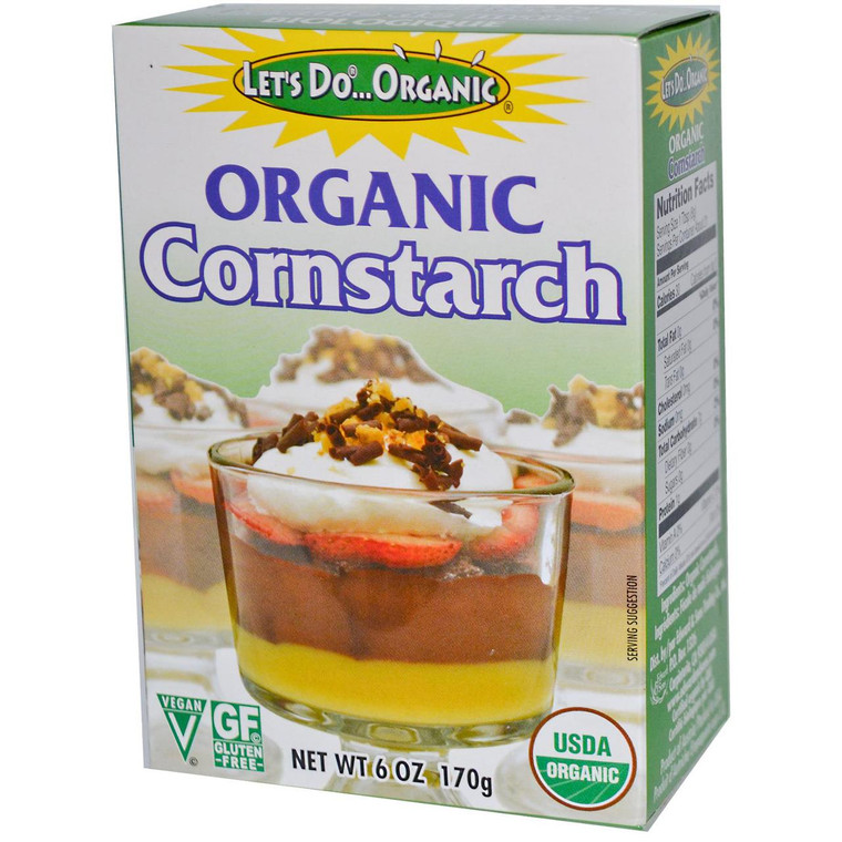 3 PACK OF Edward & Sons, Organic Cornstarch, 6 oz (170 g)