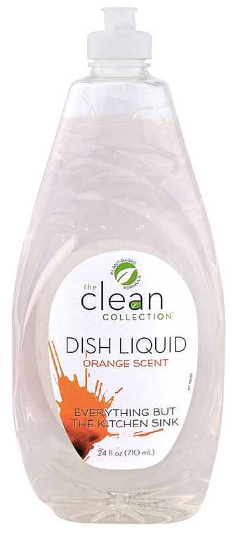 Vitaco - The Clean Collection Dish Liquid- Orange Scent - 24 fl oz (710 mL)