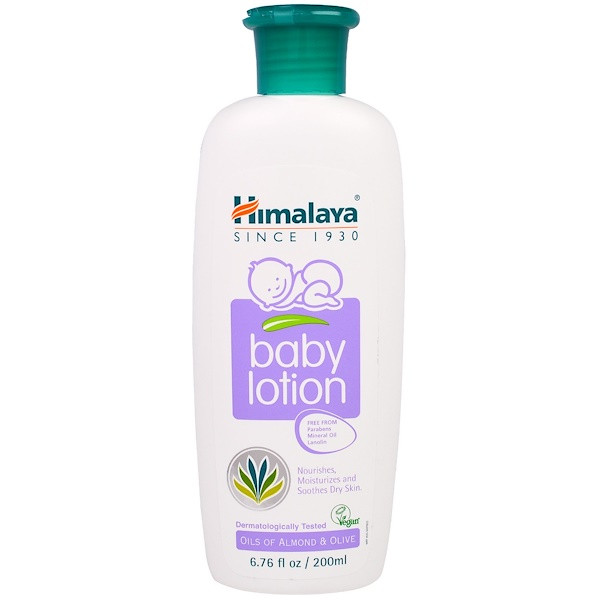 3 PACK of Himalaya, Baby Lotion, Oils of Almond & Olive, 6.76 fl oz (200 ml)