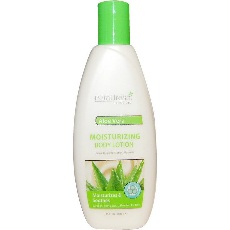 Petal Fresh, Botanicals, Moisturizing Body Lotion, Aloe Vera, 10 fl oz (300 ml)