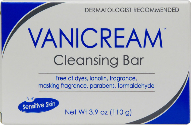 3 PACK of Vanicream Cleansing Bar Fragrance Free -- 3.9 oz