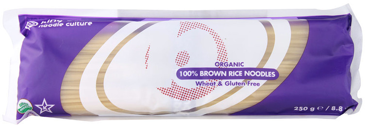 3 PACK of King Soba Organic 100% Brown Rice Noodles -- 8.8 oz