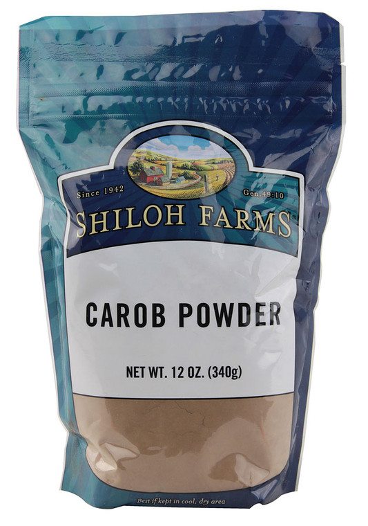 3 PACK of Shiloh Farms Carob Powder -- 12 oz