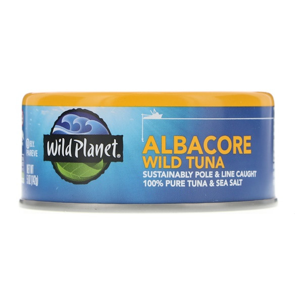 3 PACK OF Wild Planet, Wild Albacore Tuna, 5 oz (142 g)