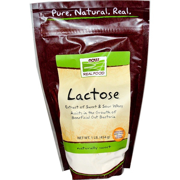 Now Foods, Lactose, 1 lb (454 g)
