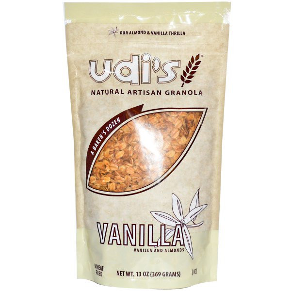 Udis, Artisan Granola, Vanilla, 13 oz (369 g)