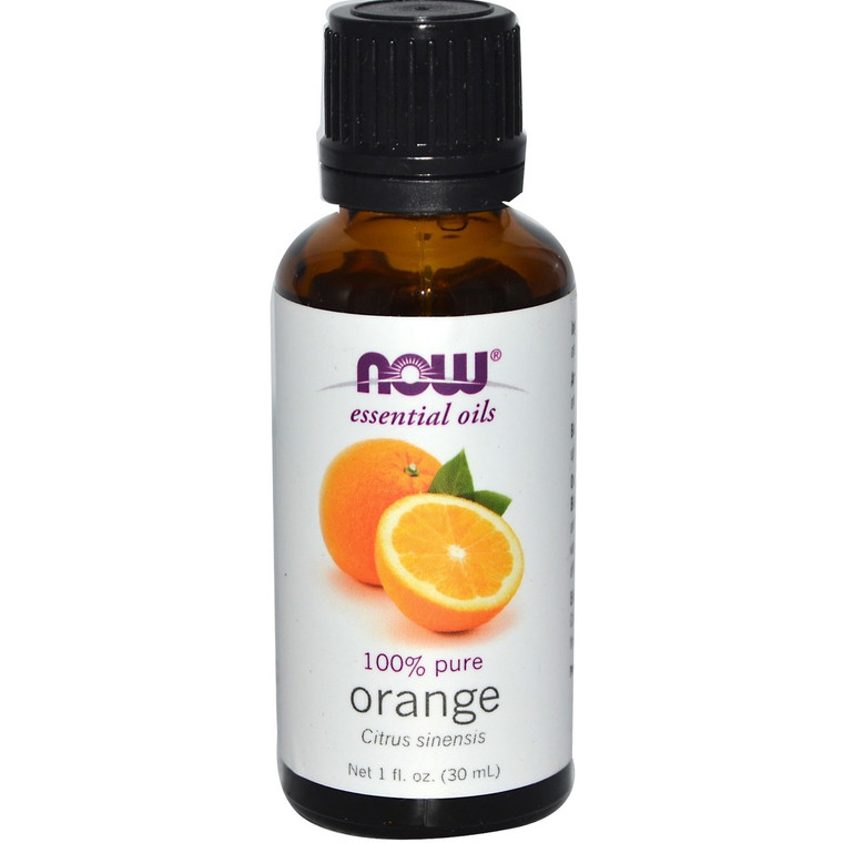 3 PACK of Now Foods, Essential Oils, Orange, 1 fl oz (30 ml)