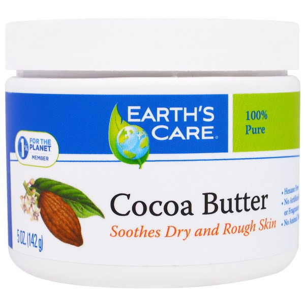 3 PACK of Earths Care, Cocoa Butter, 5 oz (142 g)