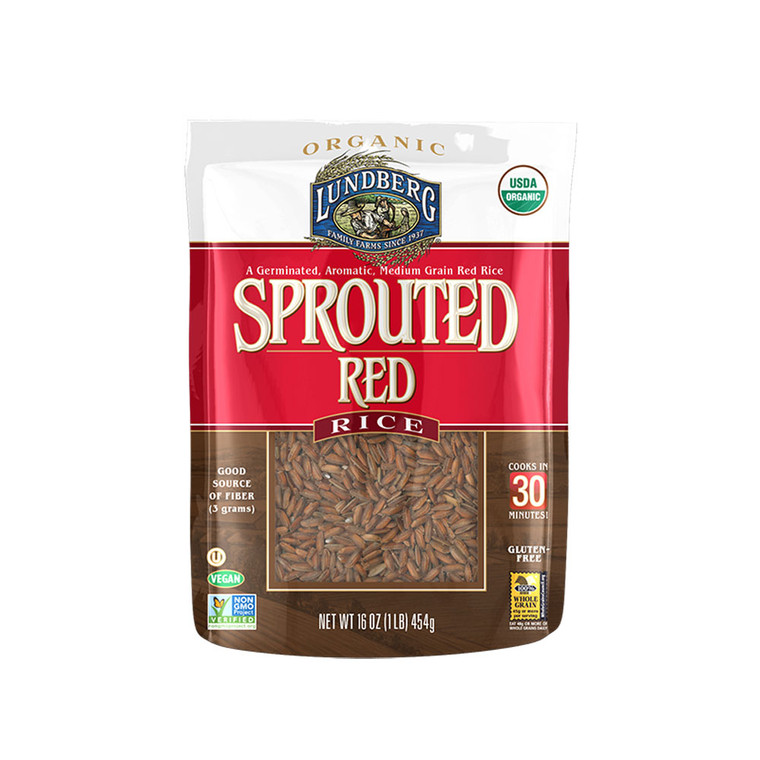 Lundberg, Organic Sprouted Red Rice - 16 oz