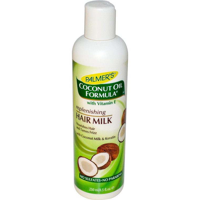 3 PACK of Palmers, Coconut Oil Formula with Vitamin E, Hair Milk Smoothie, 8.5 fl oz (250 ml)