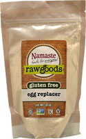3 PACK of Namaste Foods Raw Goods Gluten Free Egg Replacer -- 12 oz