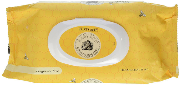 3 PACK of Burts Bees Baby Bee Chlorine-Free Wipes -- 1 Package