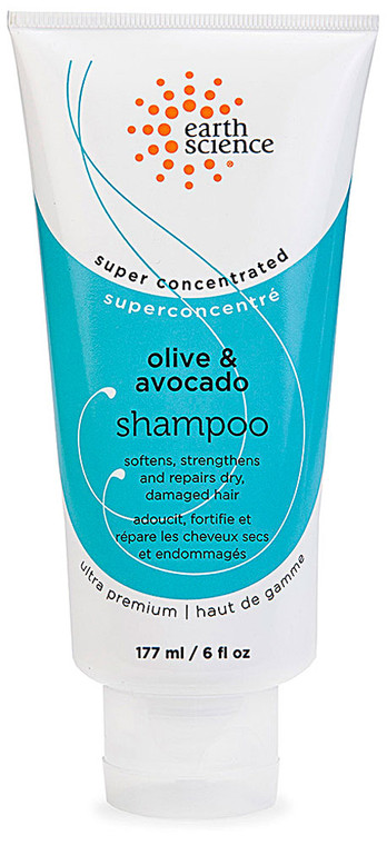 Earth Science, Super Concentrated Shampoo, Olive & Avocado, 6 fl oz (177 ml)