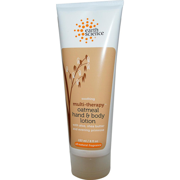 Earth Science, Multi-Therapy, Oatmeal Hand & Body Lotion, 8 fl oz (237 ml)