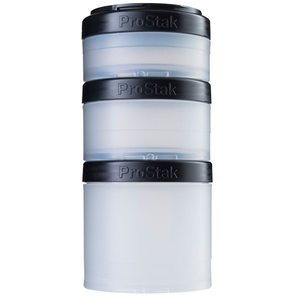 Blender Bottle, BlenderBottle, ProStak, Expansion Pak, Black, 4 Pieces