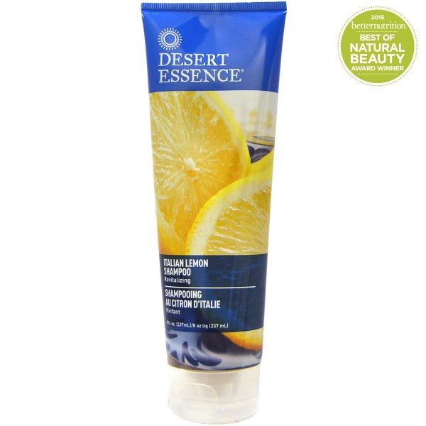 3 PACK of Desert Essence, Shampoo, Italian Lemon, 8 fl oz (237 ml)