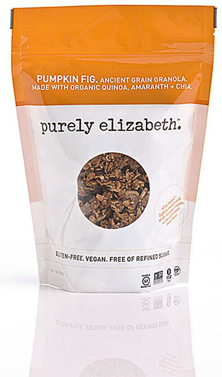 3 PACK of Purely Elizabeth Ancient Grain Granola Gluten Free Pumpkin Cinnamon -- 12 oz