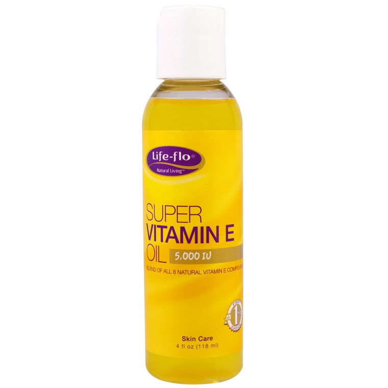 3 PACK of Life-flo, Super Vitamin E Oil, 5,000 IU, 4 fl oz (118 ml)