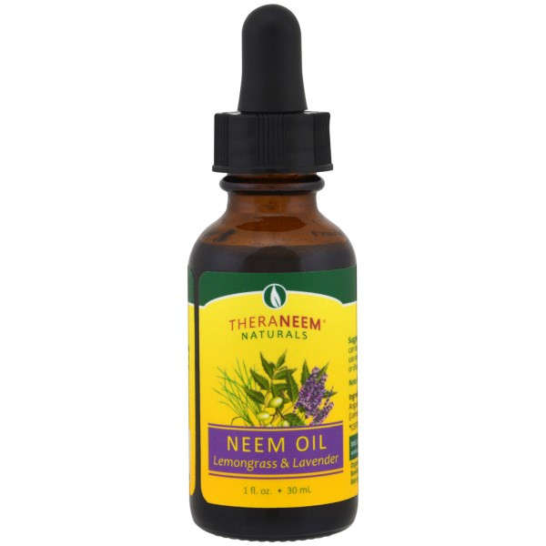 Organix South, TheraNeem Naturals, Neem Oil, Lemongrass & Lavender, 1 fl oz (30 ml)