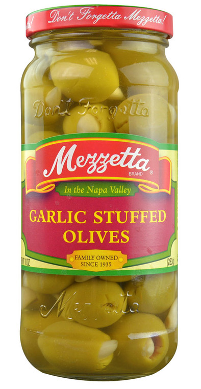 Mezzetta, Stuffed Olives,  Garlic - 10 oz