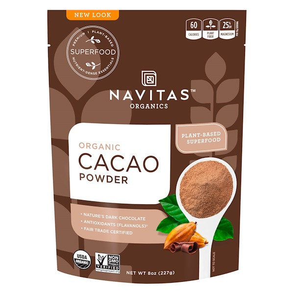 Navitas Organics, Organic Cacao Powder, 8 oz (227 g)