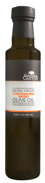 Vitaco - Sonoma Canyon, Extra Virgin Olive Oil,  Citrus Habanero Infused, - Gluten Free - Non-GMO & Vegetarian - 8.45 fl oz (250 mL)