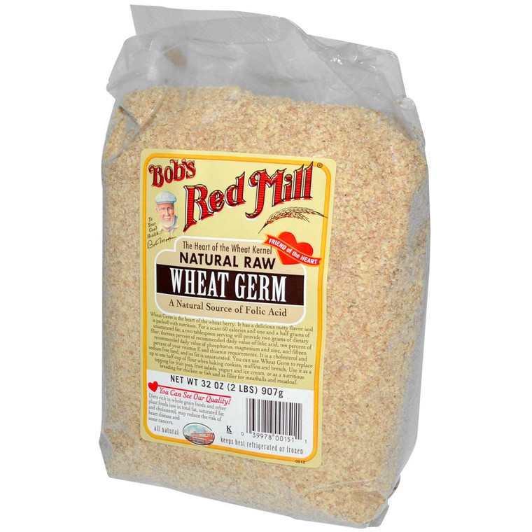 Bobs Red Mill, Natural Raw, Wheat Germ, 32 oz (907 g)