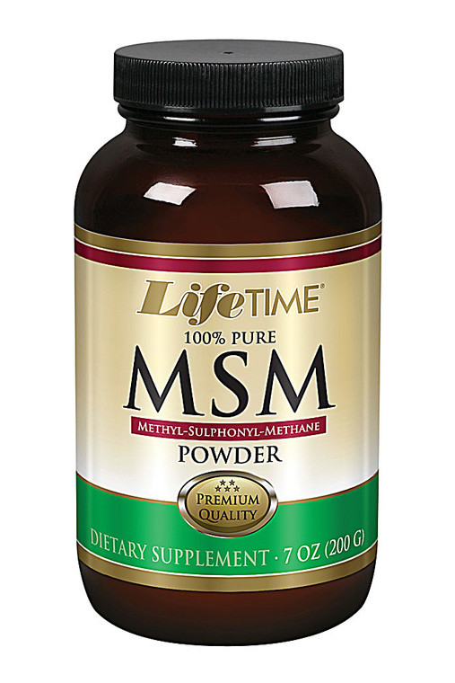Lifetime 100% Pure MSM Powder - 2500 mg - 7 oz