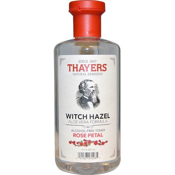 Thayers Witch Hazel Aloe Vera Formula Rose Petal -- 12 fl oz