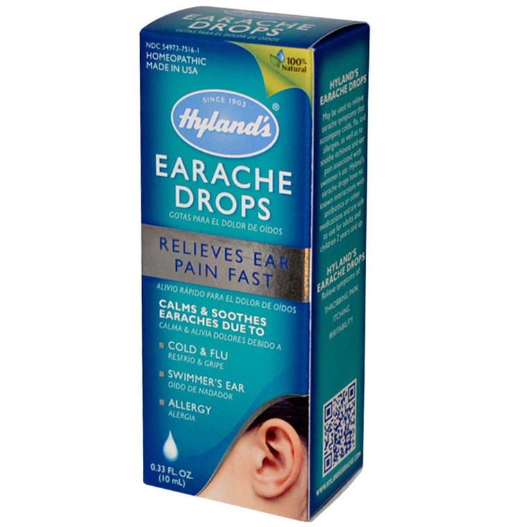 Hylands, Earache Drops, 0.33 fl oz (10 ml)