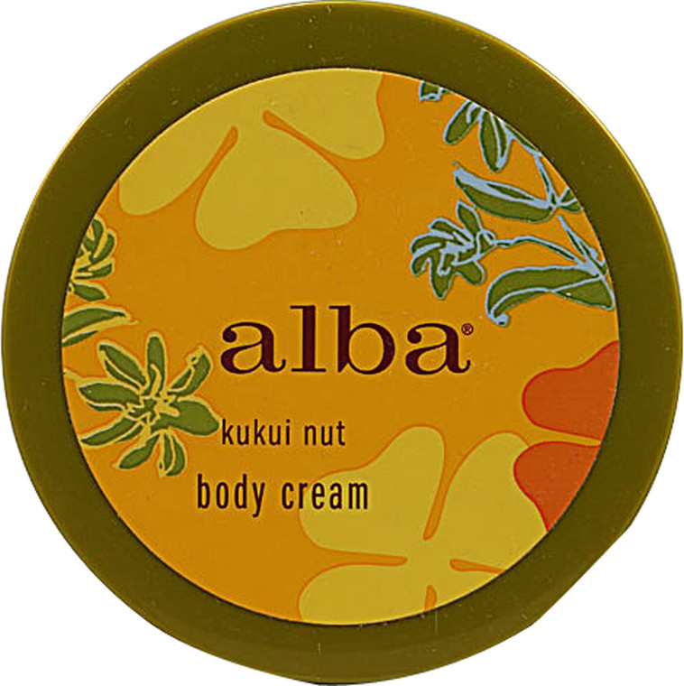 Alba Botanica, Body Cream, Kukui Nut, 6.5 oz (180 g)