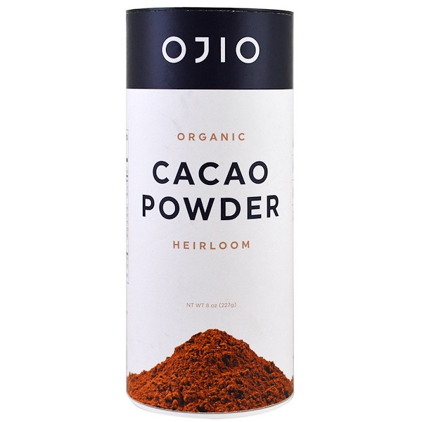 Ojio, Organic Cacao Powder Heirloom, 8 oz (227 g)