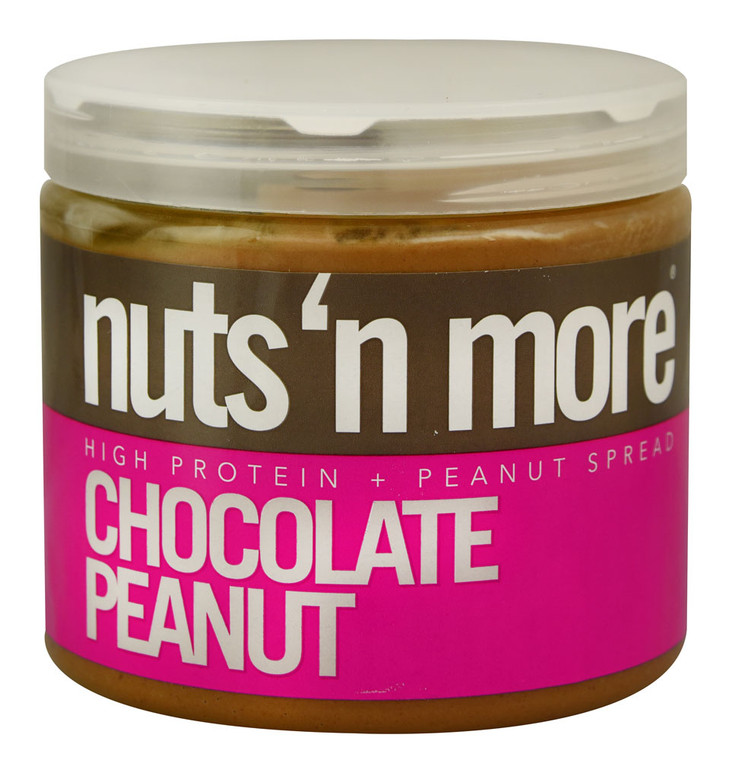 Nuts N More, High Protein Peanut Spread,  Chocolate Peanut - 16 oz