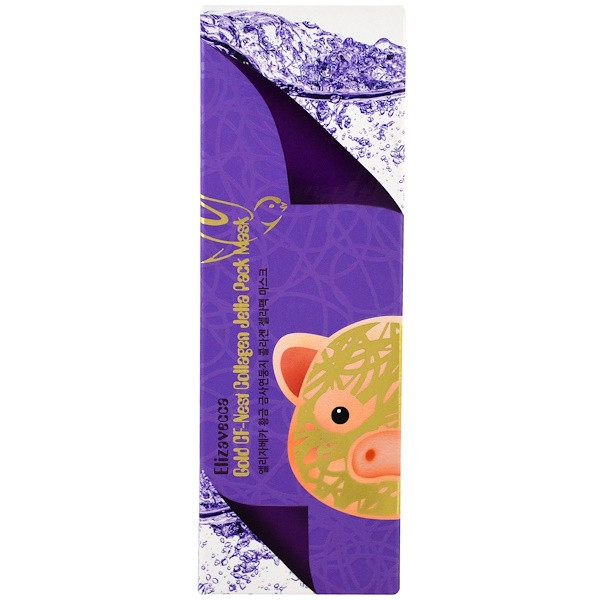Elizavecca, Gold CF-Nest Collagen Jella Pack Mask, 80 ml