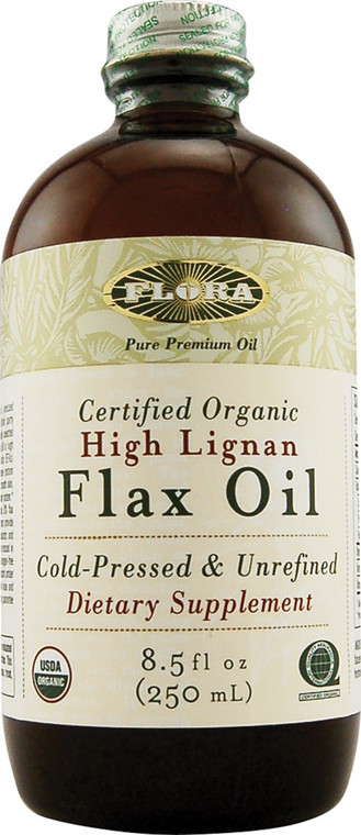 Flora, High Lignan Flax Oil - 8.5 fl oz