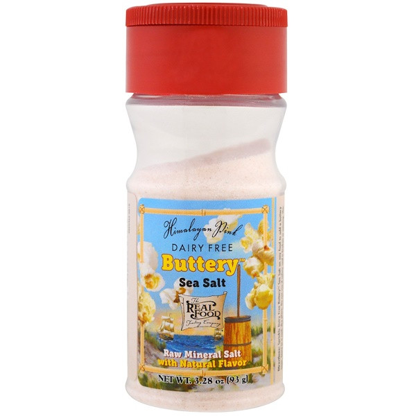 FunFresh Foods, Himalayan Pink Sea Salt, Dairy Free, Buttery, 3.28 oz (93 g)