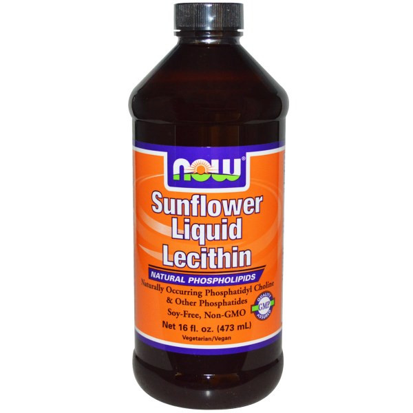 Now Foods, Sunflower Liquid Lecithin, 16 fl oz (473 ml)
