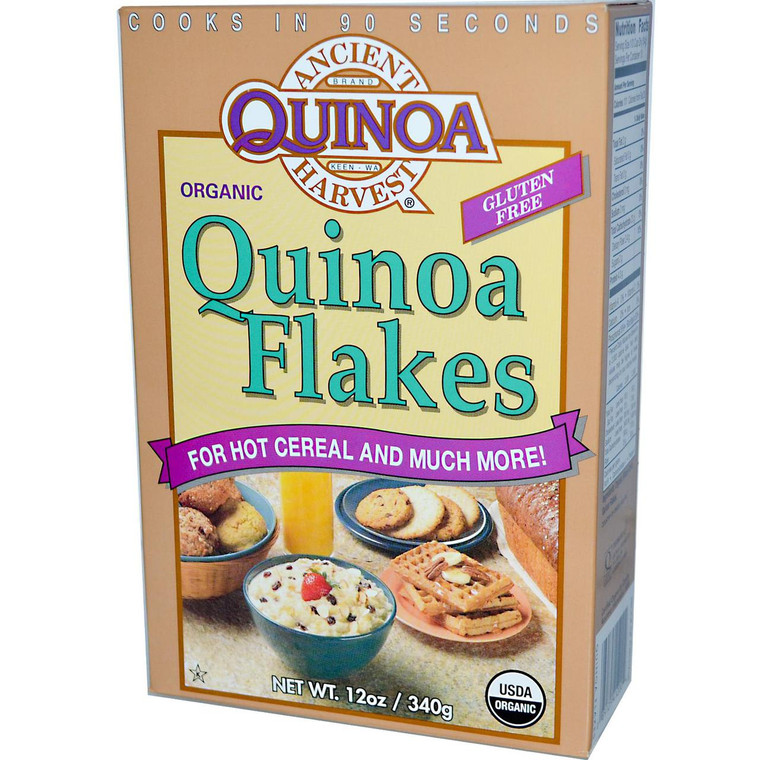 Ancient Harvest Organic Gluten Free Quinoa Flakes -- 12 oz